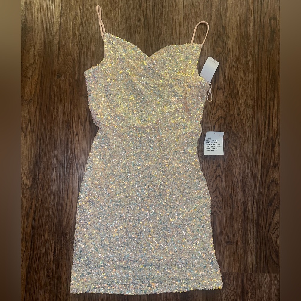 Sequin Dress M